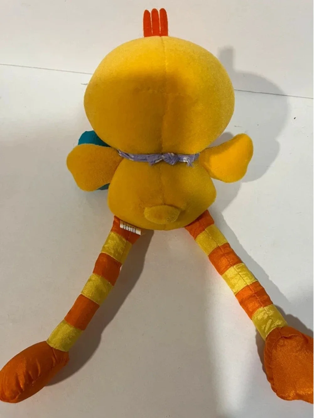 Gibson Greetings Vtg Chick Holding Egg Plush Stuffed Animal Toy Easter 1996